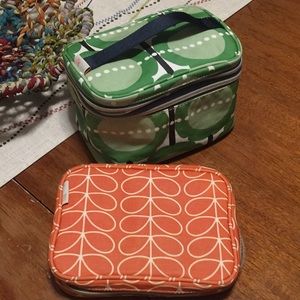 Orla Kiely make-up bags